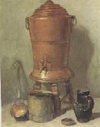 Jean Baptiste Simeon Chardin The Copper Urn (mk05) Sweden oil painting artist